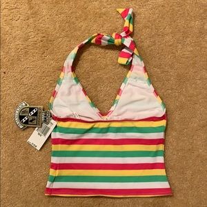 Juicy Couture Swim - NWT Juicy Couture striped tankini top Juicy Couture Swim - NWT Juicy Couture striped tankini top